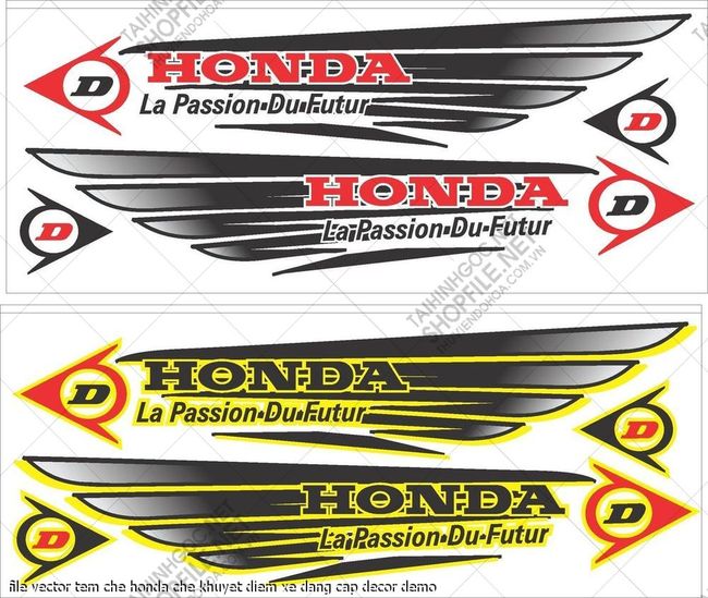 file vector tem che honda che khuyet diem xe dang cap decor 